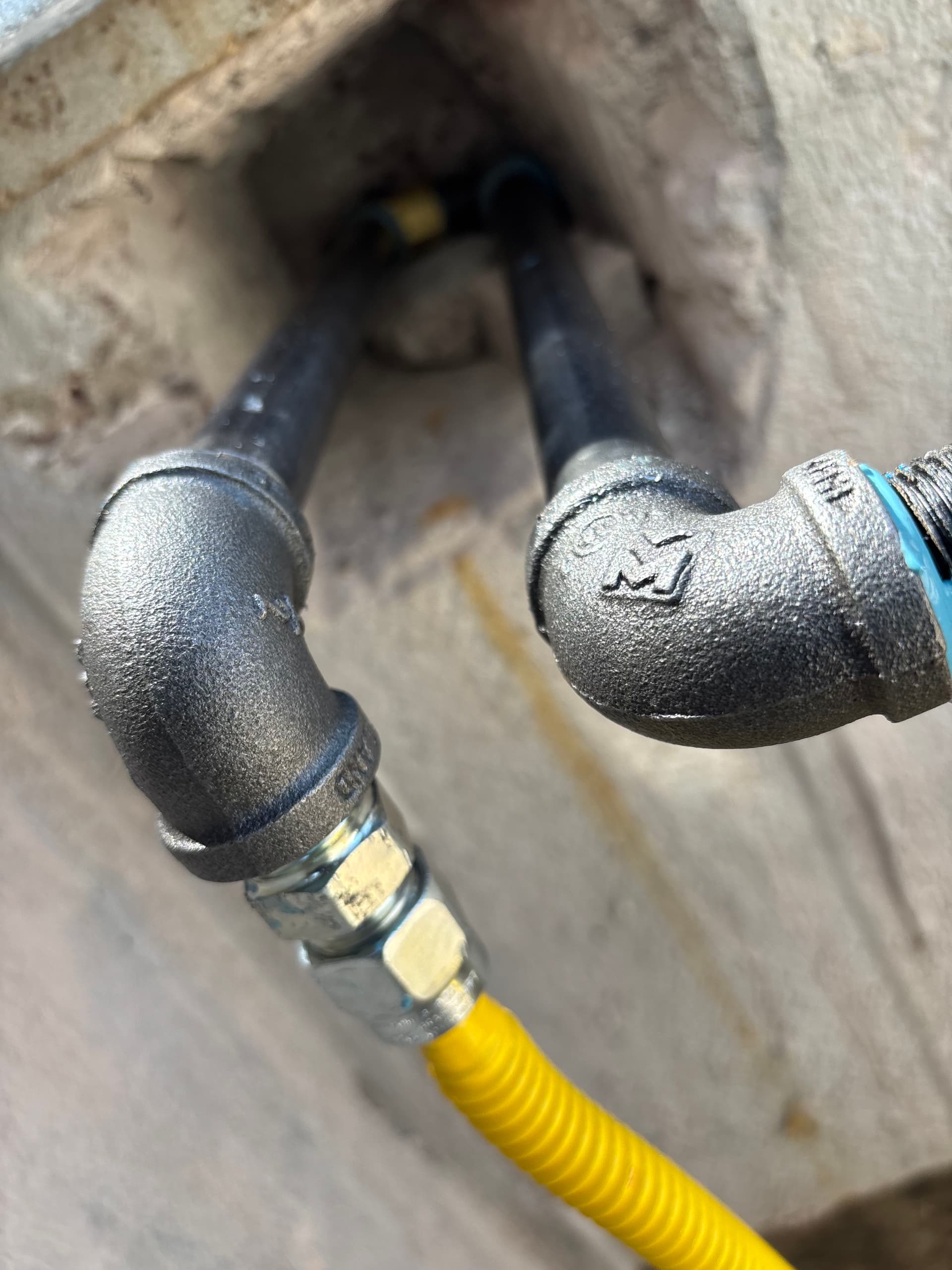 Gallery photos for Outdoor Fire Feature Gas Line Installation and Interior Repair: Image #5