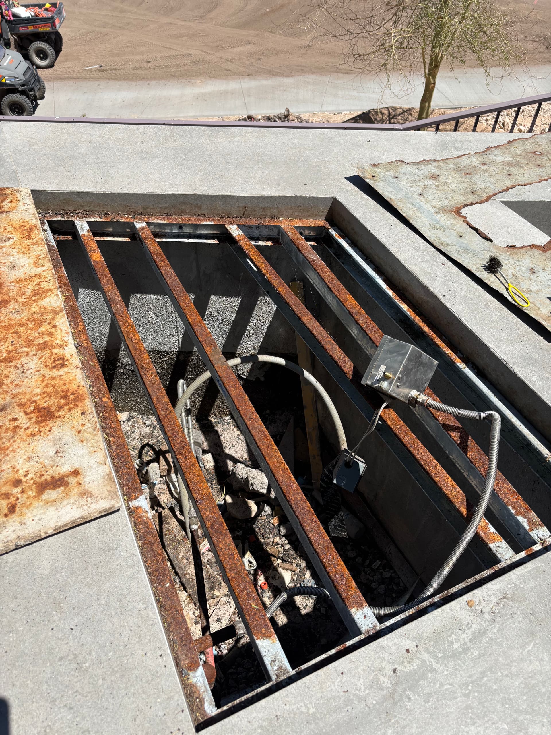 Gallery photos for Outdoor Fire Feature Gas Line Installation and Interior Repair: Image #9