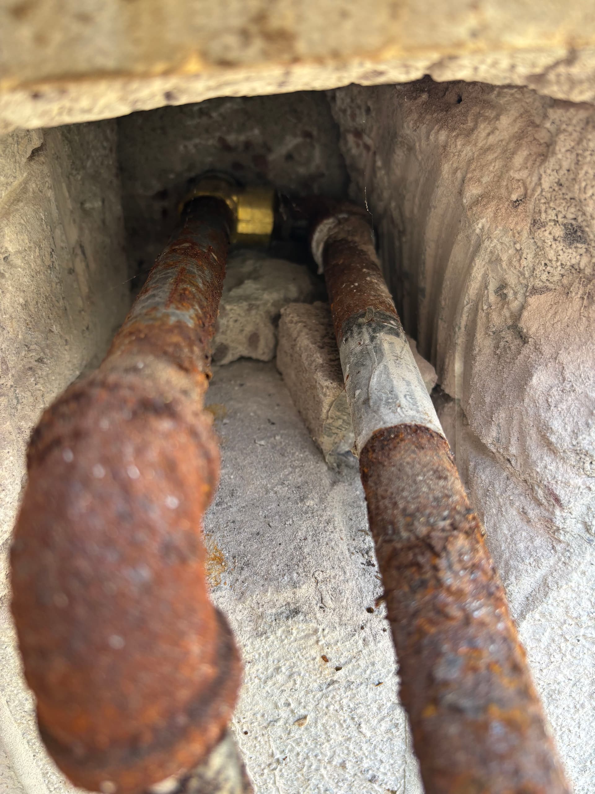 Gallery photos for Outdoor Fire Feature Gas Line Installation and Interior Repair: Image #6