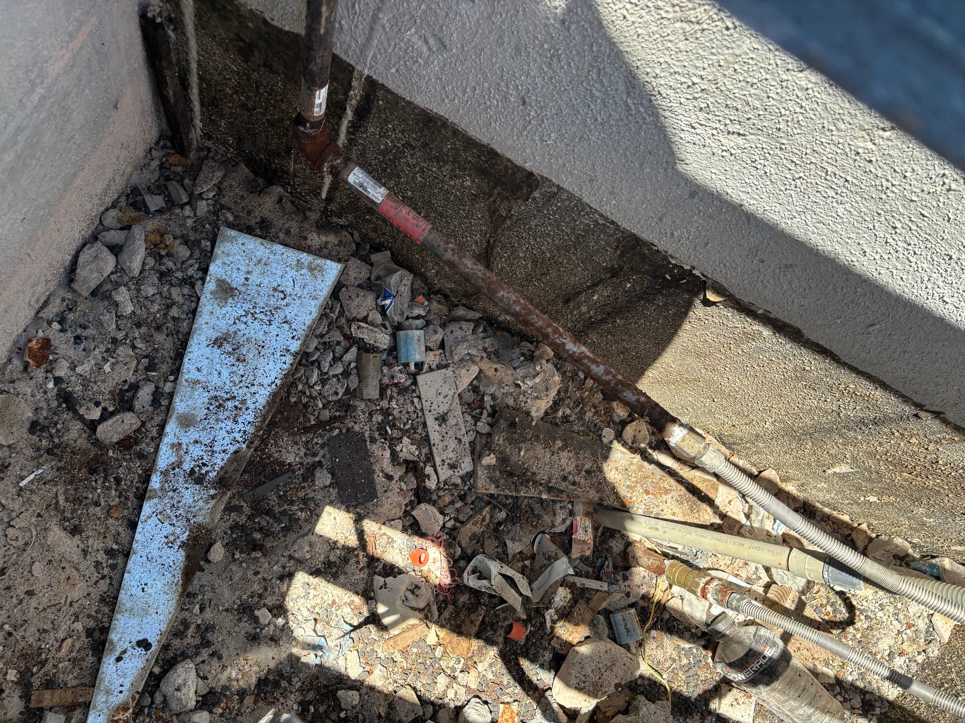 Gallery photos for Outdoor Fire Feature Gas Line Installation and Interior Repair: Image #7