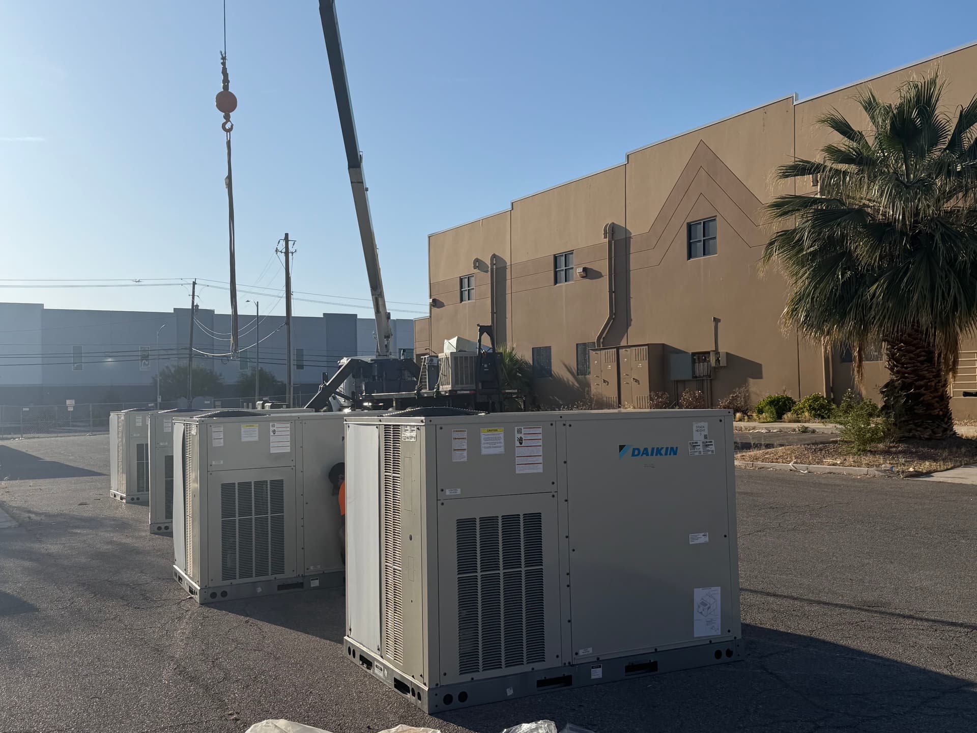 Gallery photos for 12-Unit Daikin AC Install at War House Gym: Image #4