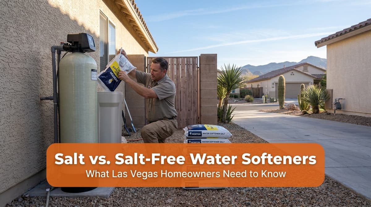 Salt vs. Salt-Free Water Softeners in Las Vegas image