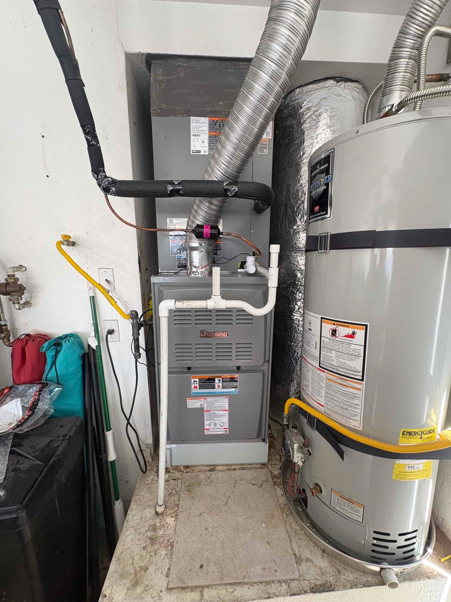 Gallery photos for Full AC Condenser and Furnace Replacement Done Right: Image #1