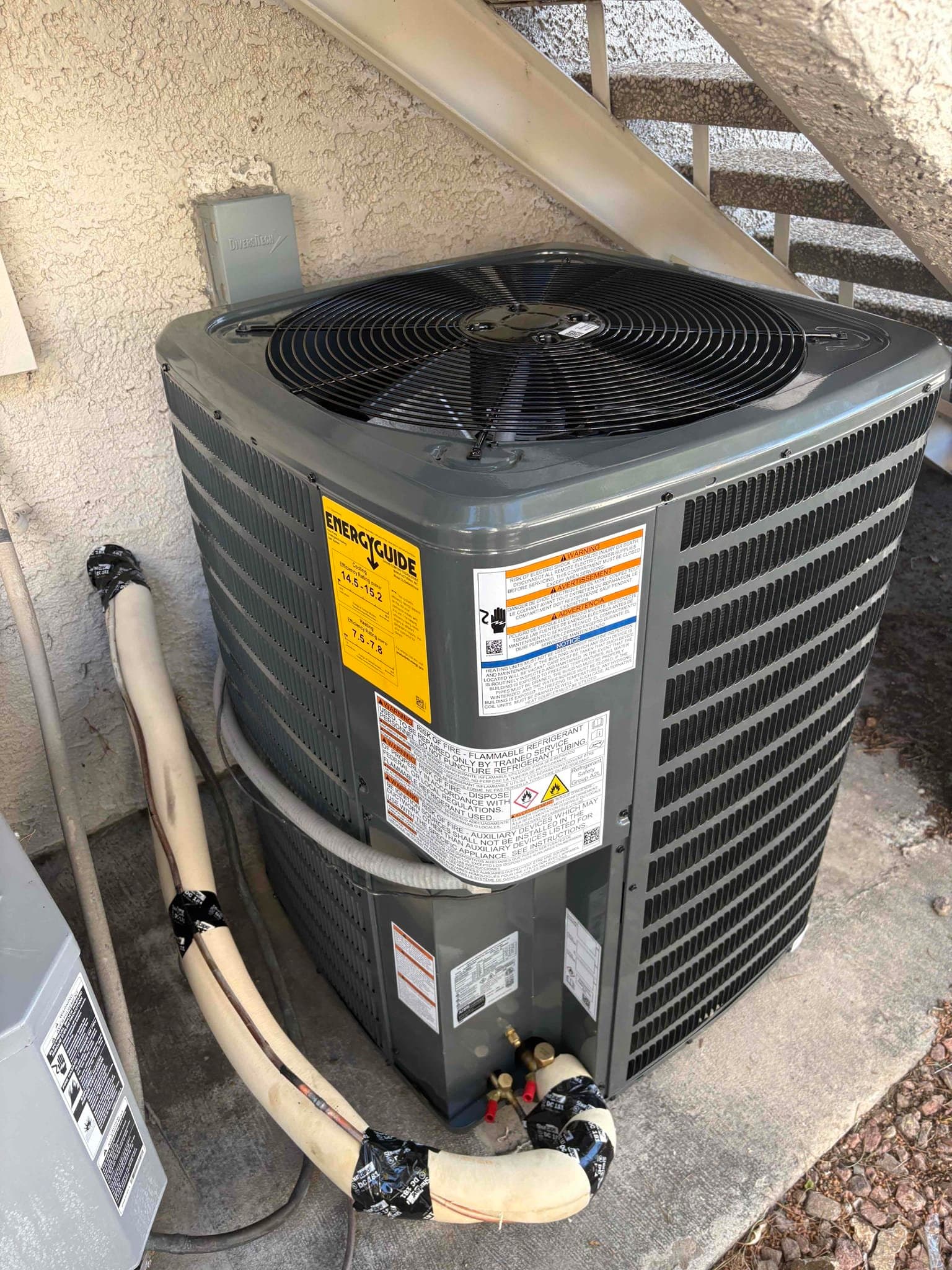 New AC Condenser Installation Ready for Las Vegas Heat image