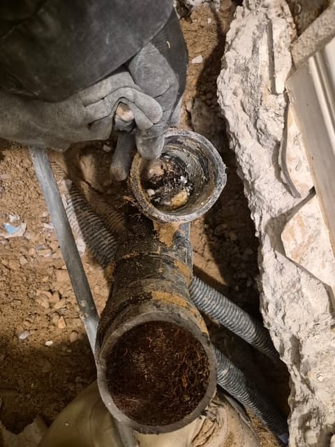 Gallery photos for Root-Invaded Sewer Line Replacement Under the Slab in Las Vegas: Image #2