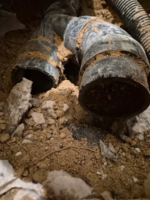 Root-Invaded Sewer Line Replacement Under the Slab in Las Vegas image
