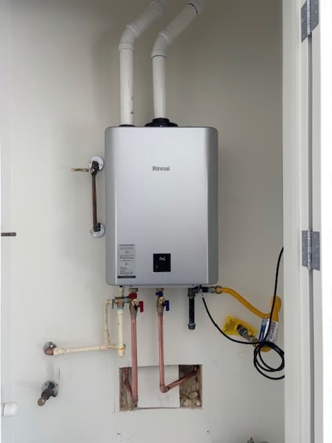Rinnai Tankless Water Heaters Installed for Residential and Commercial image