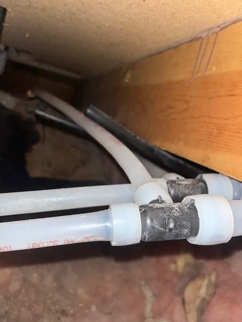 Gallery photos for Full Crawl Space Water Line Repipe in Las Vegas: Image #4