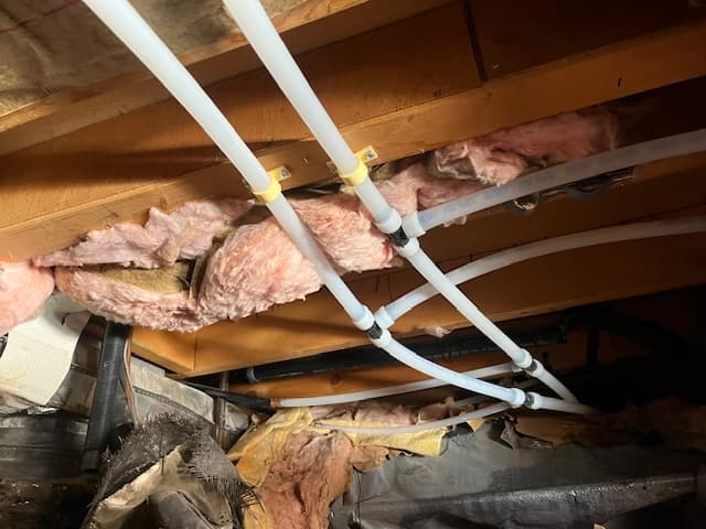 Gallery photos for Full Crawl Space Water Line Repipe in Las Vegas: Image #3